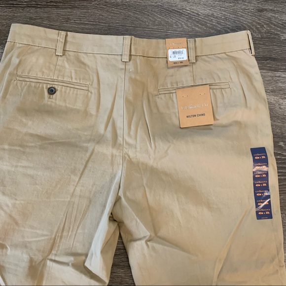 G.H. Bass Men’s Wilton Chino 40Wx30L NWT - Picture 6 of 10